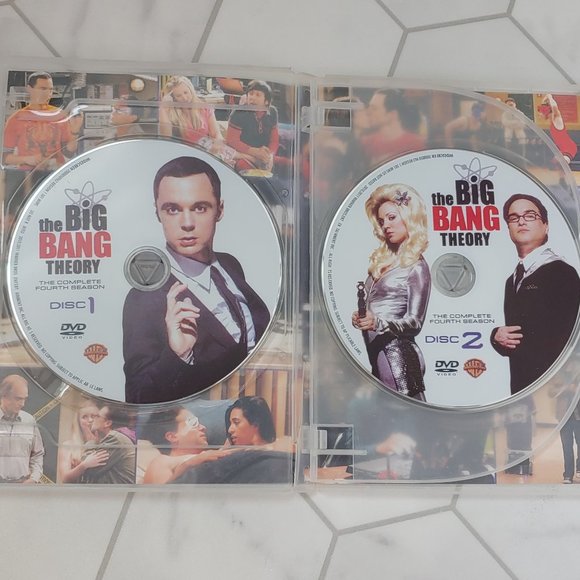 Big Bang Theory TV Series-Seasons 1-4. 13 DVD Set in Excellent Used Condition. - Picture 14 of 14